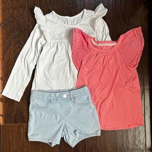 Flutter Sleeve Top Bundle (5T)
